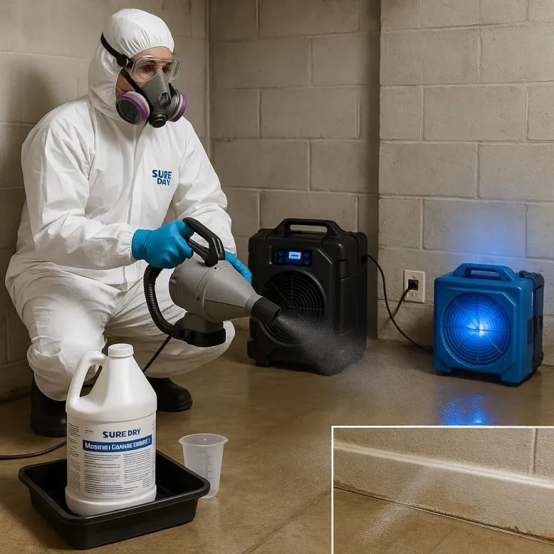 Sanitization and Odor Removal process in Shinglehouse, PA