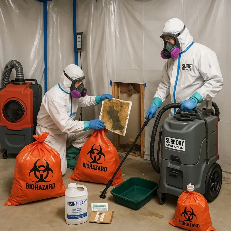 Contaminated Water Handling Protocols process in Shinglehouse, PA