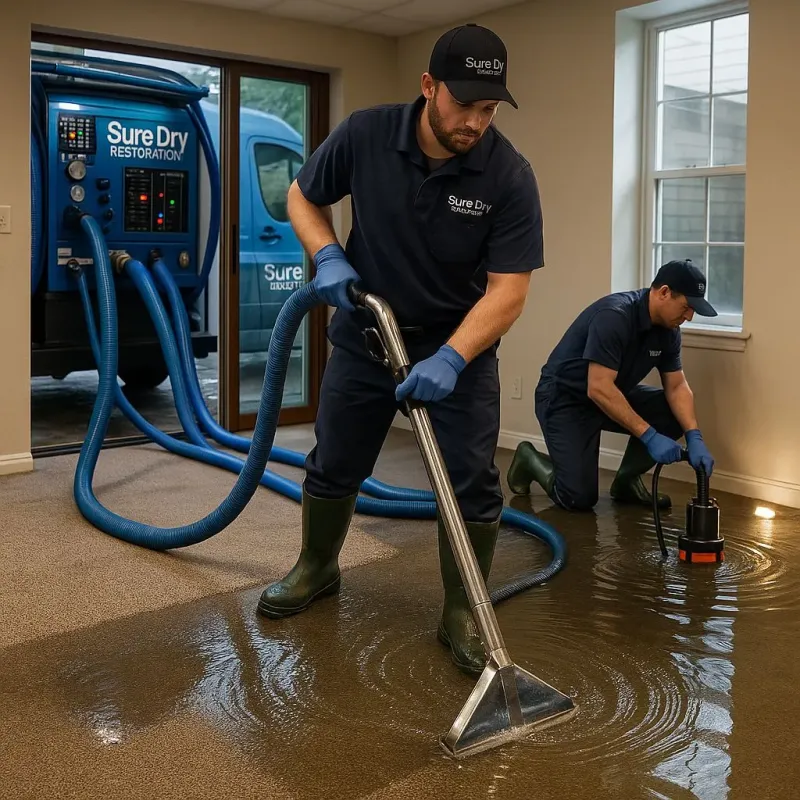 Water Extraction and Removal process in Shinglehouse, PA
